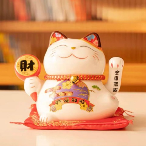 Mèo vẫy tay 12cm - Đa tài lợi tiến