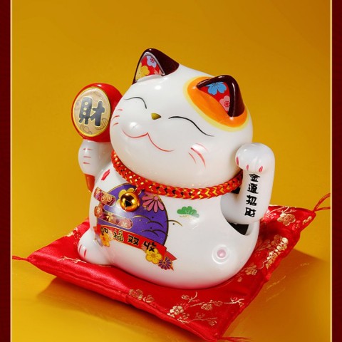 Mèo vẫy tay 12cm - Đa tài lợi tiến