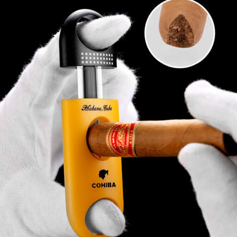 Set quà tặng gạt tàn, phụ kiện cắt xì gà Cohiba sang trọng