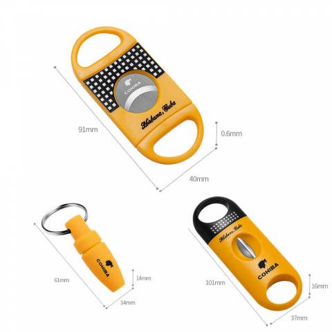 Set quà tặng gạt tàn, phụ kiện cắt xì gà Cohiba sang trọng