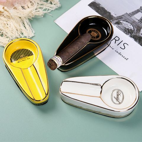 Set quà tặng gạt tàn, phụ kiện cắt xì gà Cohiba sang trọng
