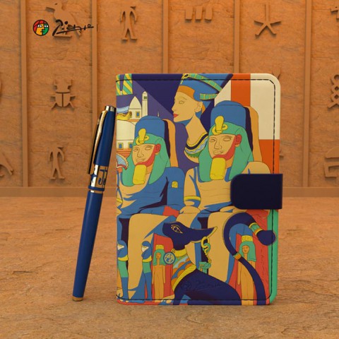 Bộ quà tặng Picasso Ai Cập Huyền Bí - Bút ký, sổ tay, mực, dấu trang