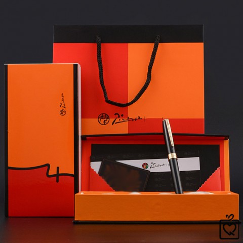 Bút Picasso - Nghệ thuật Morandi 717 RB cài vàng
