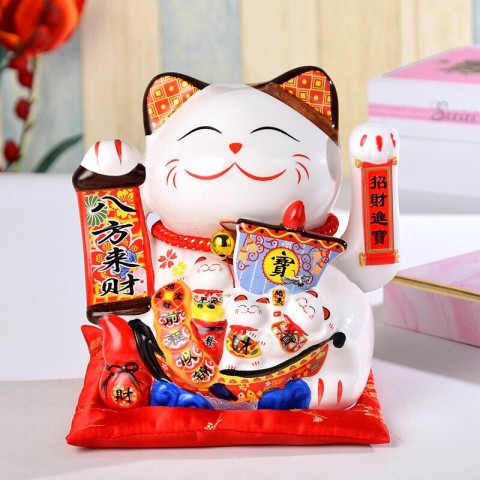 Mèo vẫy tay Thuận Buồm Xuôi Gió - 20cm