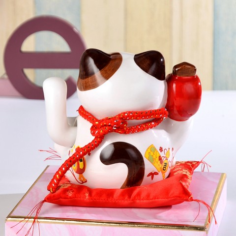 Mèo vẫy tay Chiêu Phúc Tài Bảo 14cm