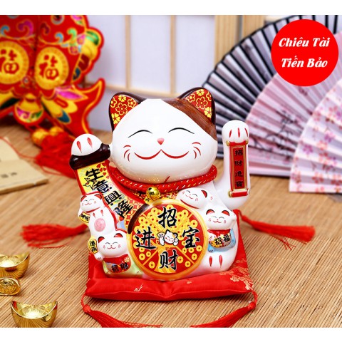 Mèo vẫy tay Chiêu Tài Tiến Bảo - 20cm