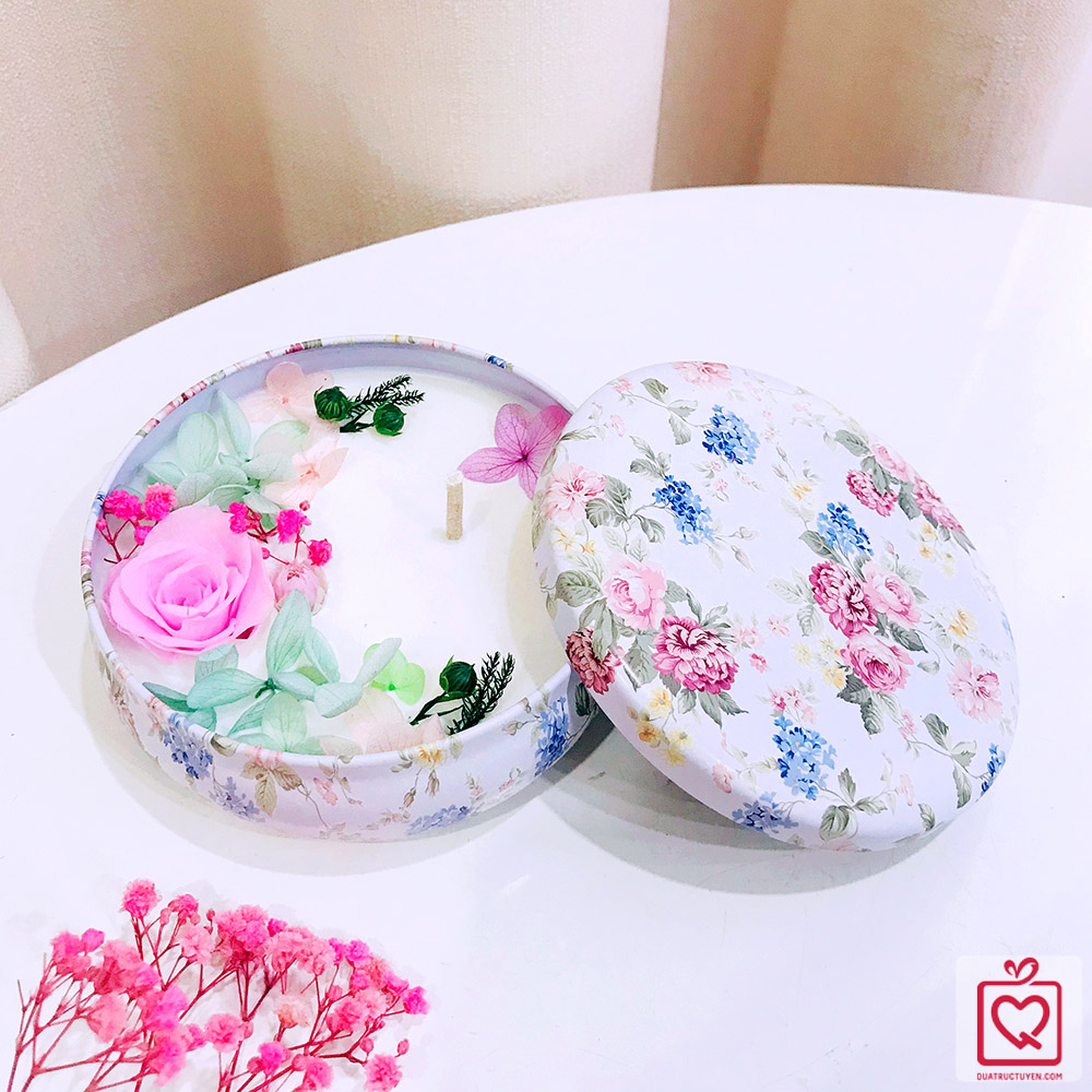 Hoa nến thơm nghệ thuật 20/10 - xứ sở hoa hồng 