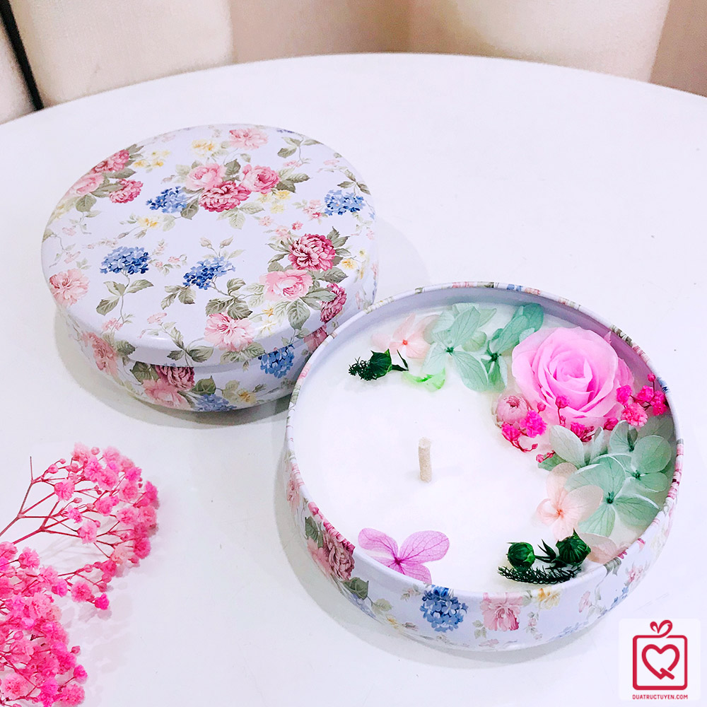 Hoa nến thơm nghệ thuật 20/10 - xứ sở hoa hồng 