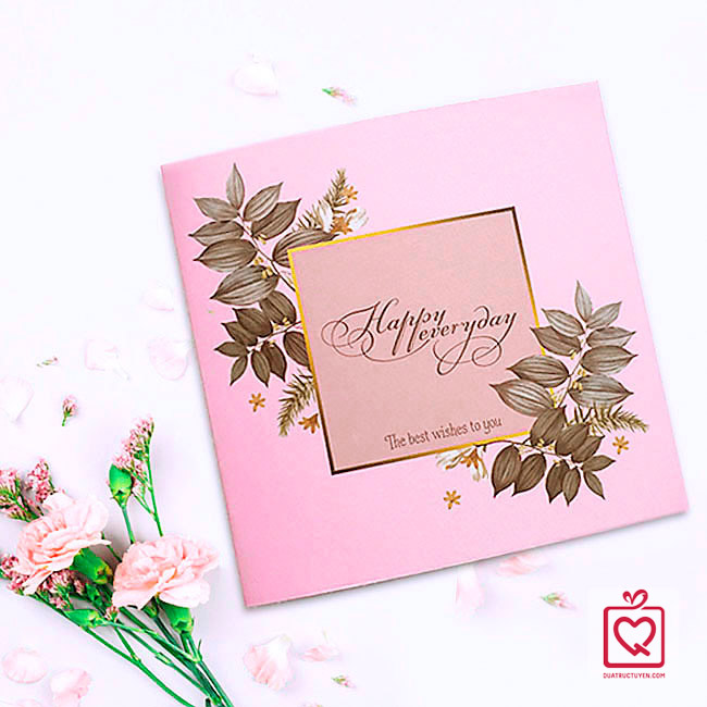 Thiệp happy everyday Thiệp happy everyday