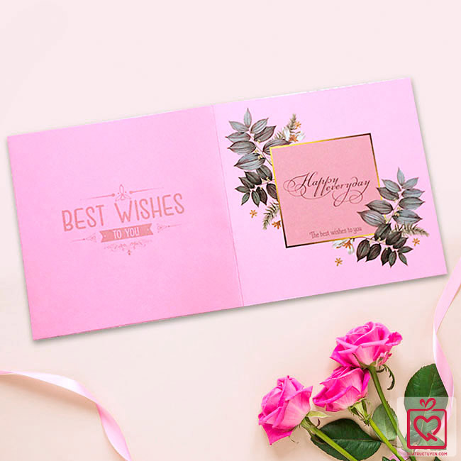 Thiệp happy everyday Thiệp happy everyday