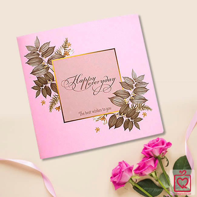 Thiệp happy everyday Thiệp happy everyday