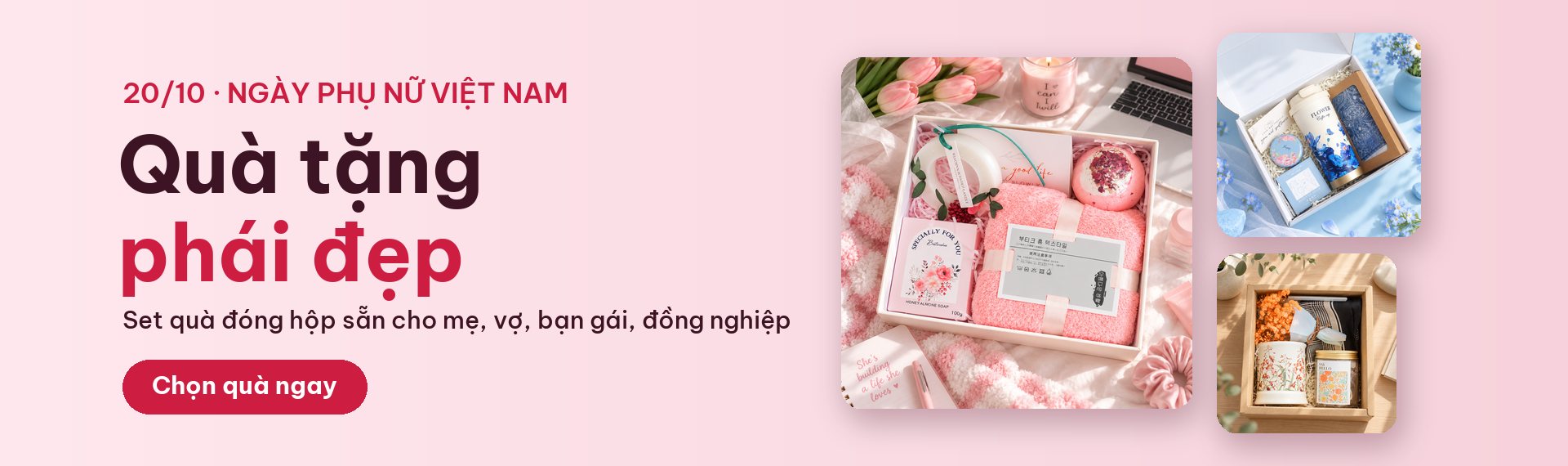 Quà tặng 20/10 cho phái đẹp