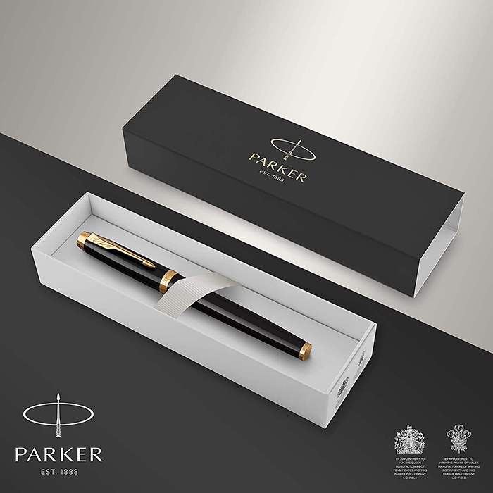 Bút dạ bi Parker IM Basic Black Cài Vàng 1975576 Bút dạ bi Parker IM Basic Black Cài Vàng 1975576