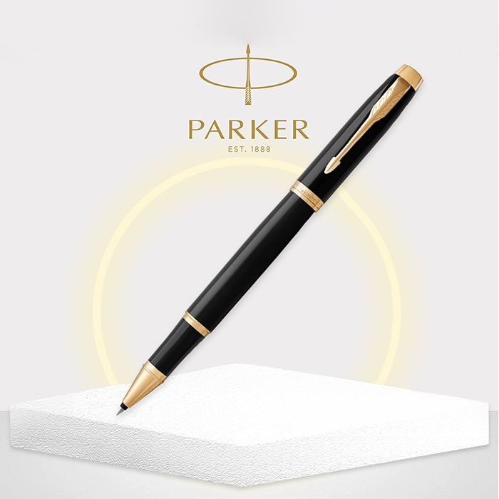 Bút dạ bi Parker IM Basic Black Cài Vàng 1975576 Bút dạ bi Parker IM Basic Black Cài Vàng 1975576