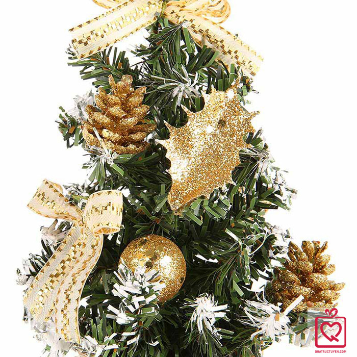 C&acirc;y th&ocirc;ng noel mini để b&agrave;n 