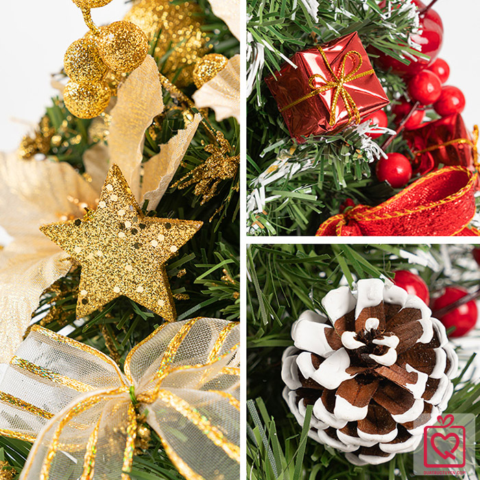 C&acirc;y th&ocirc;ng noel mini để b&agrave;n 