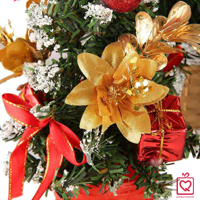 C&acirc;y th&ocirc;ng noel mini để b&agrave;n 