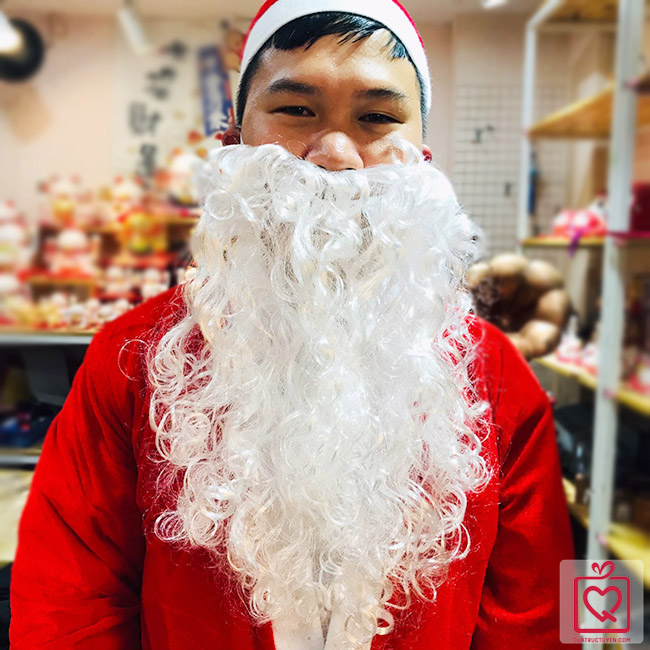 Bộ r&acirc;u &ocirc;ng gi&agrave; noel