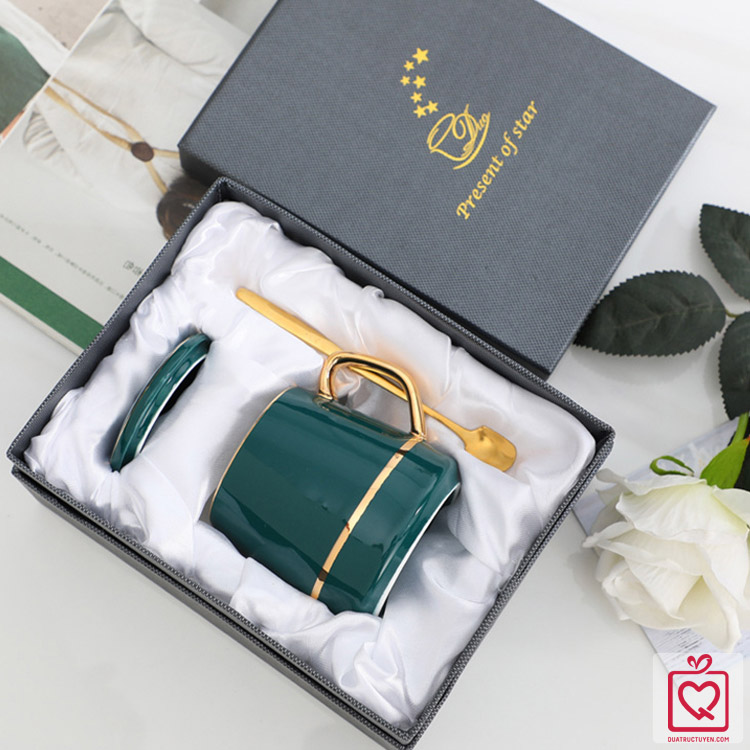 Bộ t&aacute;ch tr&agrave; cafe phong c&aacute;ch Ch&acirc;u &Acirc;u