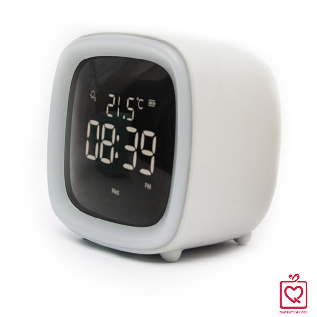 Đồng hồ b&aacute;o thức đ&egrave;n Led cute pet TV