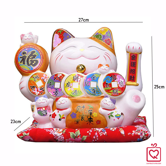 M&egrave;o vẫy tay-Khai vận t&agrave;i lộc