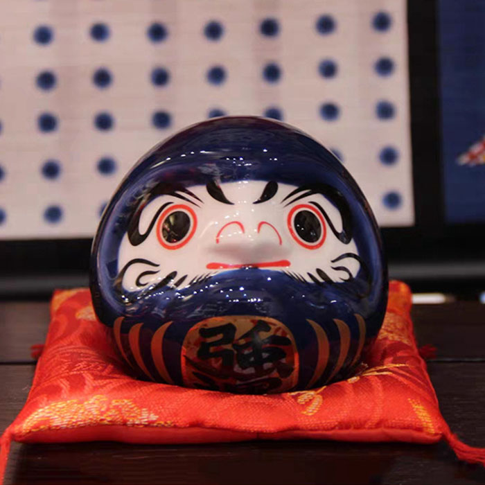 Búp bê may mắn Nhật Bản Daruma 8cm Búp bê may mắn Nhật Bản Daruma 8cm