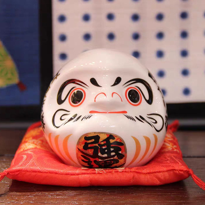 Búp bê may mắn Nhật Bản Daruma 8cm Búp bê may mắn Nhật Bản Daruma 8cm