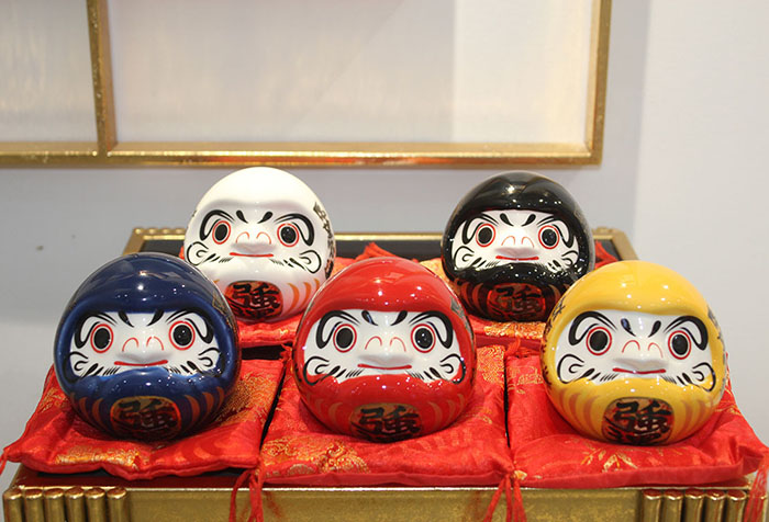 Búp bê may mắn Nhật Bản Daruma 8cm Búp bê may mắn Nhật Bản Daruma 8cm
