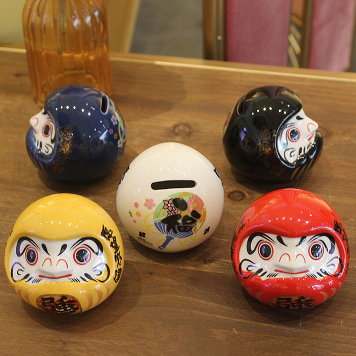 Búp bê may mắn Nhật Bản Daruma 8cm Búp bê may mắn Nhật Bản Daruma 8cm