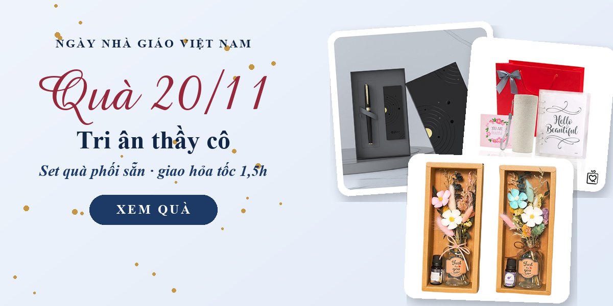 Quà 20/11 tri ân thầy cô