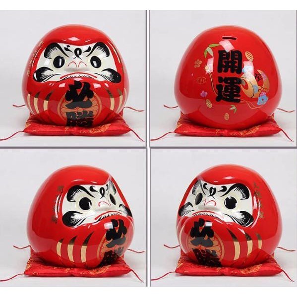 Búp bê may mắn Nhật Bản Daruma -18cm - 25cm - 18cm