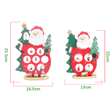 Mô hình ông già Noel gỗ - 22cm
