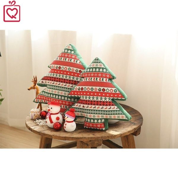 Gối ôm Giáng Sinh 40cm - Quà tặng giáng sinh ý nghĩa - Cây thông noel
