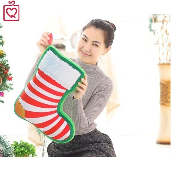 Gối ôm Giáng Sinh 40cm - Quà tặng giáng sinh ý nghĩa - Chiếc giày