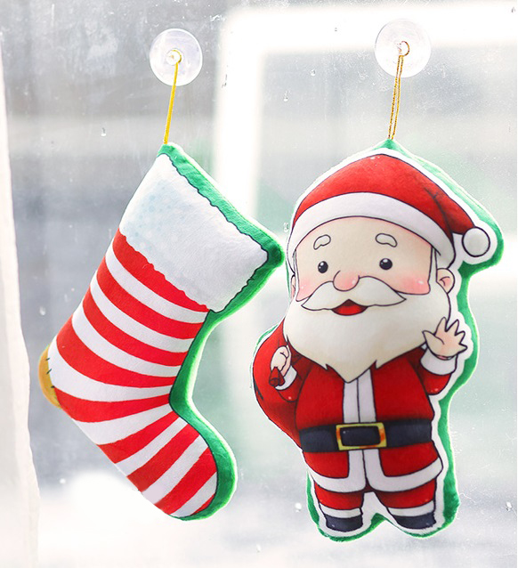 Gối ôm Giáng Sinh 40cm - Quà tặng giáng sinh ý nghĩa - Ông già noel