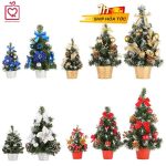 Cây thông Noel mini để bàn 20cm - Xanh