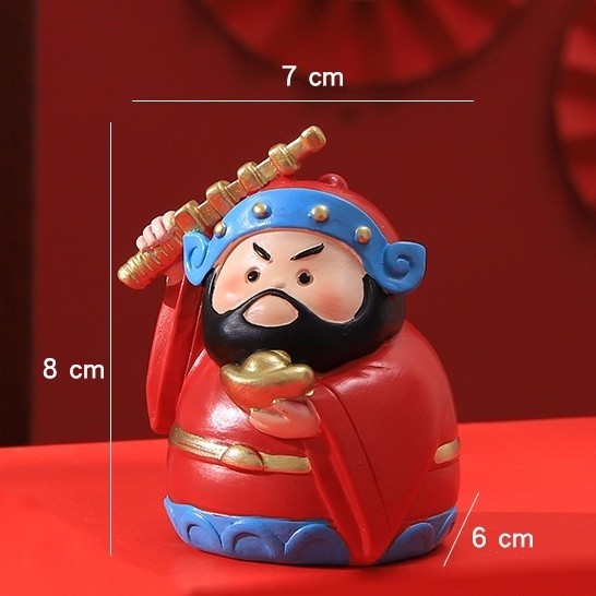 Tượng Thần tài Phước Lộc 7cm - Triệu Công Minh