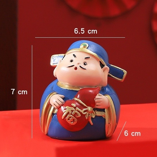 Tượng Thần tài Phước Lộc 7cm - Tỷ Can