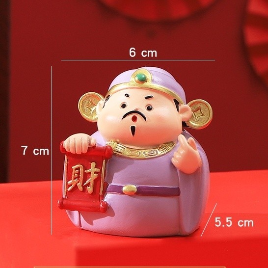 Tượng Thần tài Phước Lộc 7cm - Vương Hợi