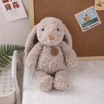 Thỏ bông lông mềm Bunny 35cm - Be