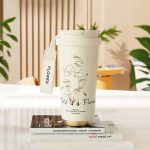 Cốc giữ nhiệt inox 530ml Seasonal garden - Be