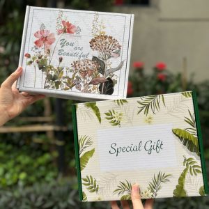 Hộp nắp gài H63 - hộp Xanh Special Gift