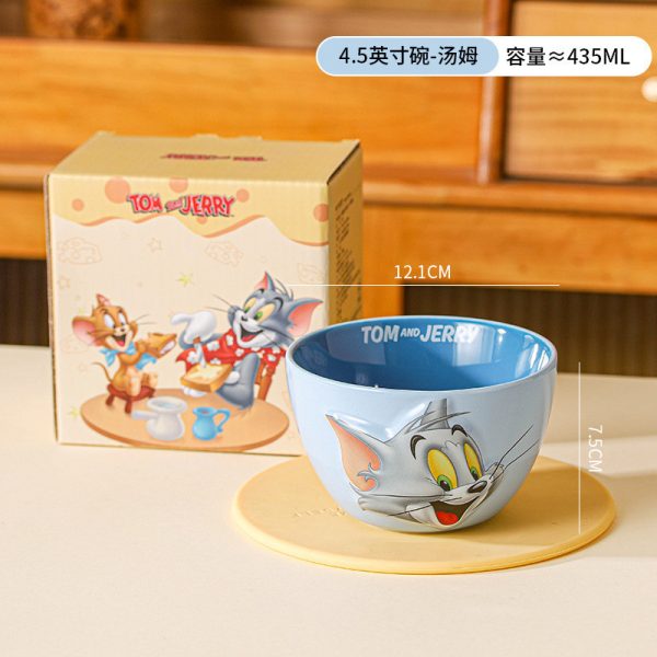 Bát ăn hoạt hình Tom&Jerry BD177 - Xanh