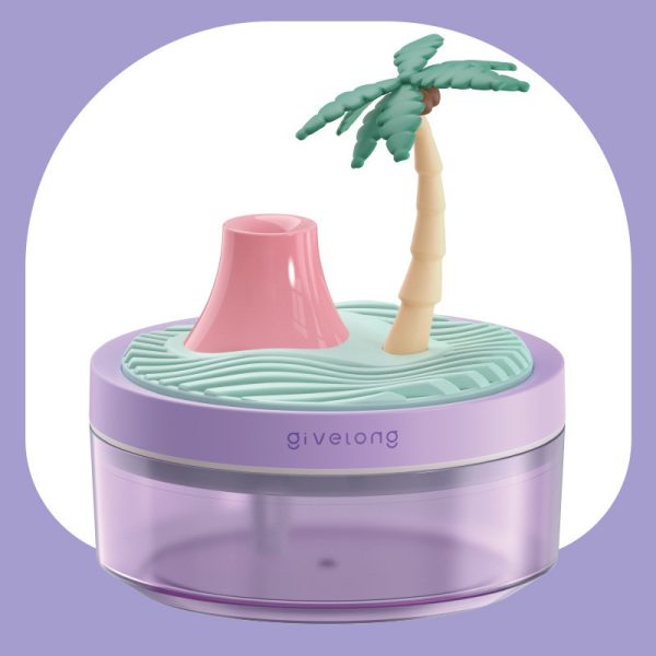 Máy phun sương tạo độ ẩm hình thiên nhiên BL164 - Tím