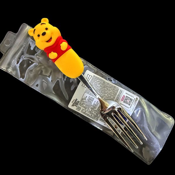 Thìa dĩa hoạt hình disney BL102 - dĩa gấu pooh