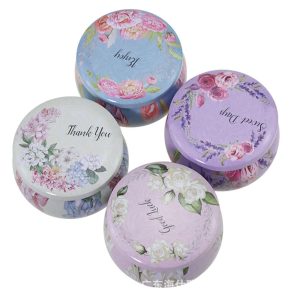Nến thơm hũ thiếc mini Đa Sắc - mẫu ngẫu nhiên