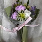 Bó hoa sáp nghệ thuật 3 bông - Tím