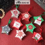 Hộp quà hình ngôi sao Noel H15