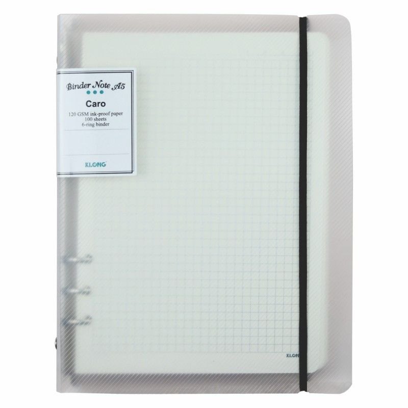 Sổ còng caro bìa nhựa A5 100 tờ 120/76 KLong-MS994