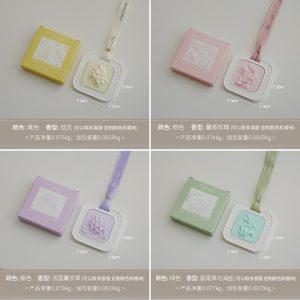 Hũ nến thơm thủy tinh nhiều màu Crystal Bloom